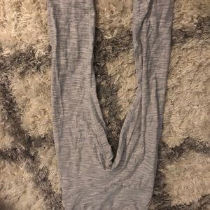 white striped lulu lemon size 6 leggings